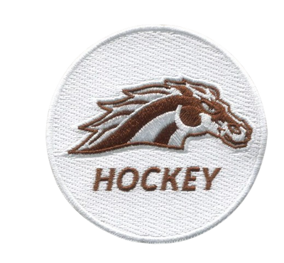 Western Michigan Hockey 3. 25” Round (Not an Iron-on Patch)