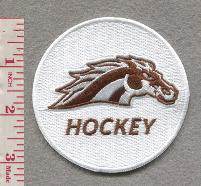 Western Michigan Hockey 3. 25” Round (Not an Iron-on Patch)