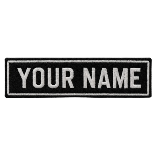 Personalized Embroidered Name Tape