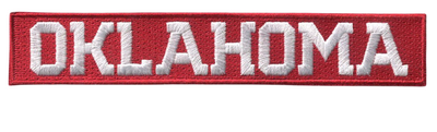 Oklahoma Name Tape 1”H x 5. 75”W