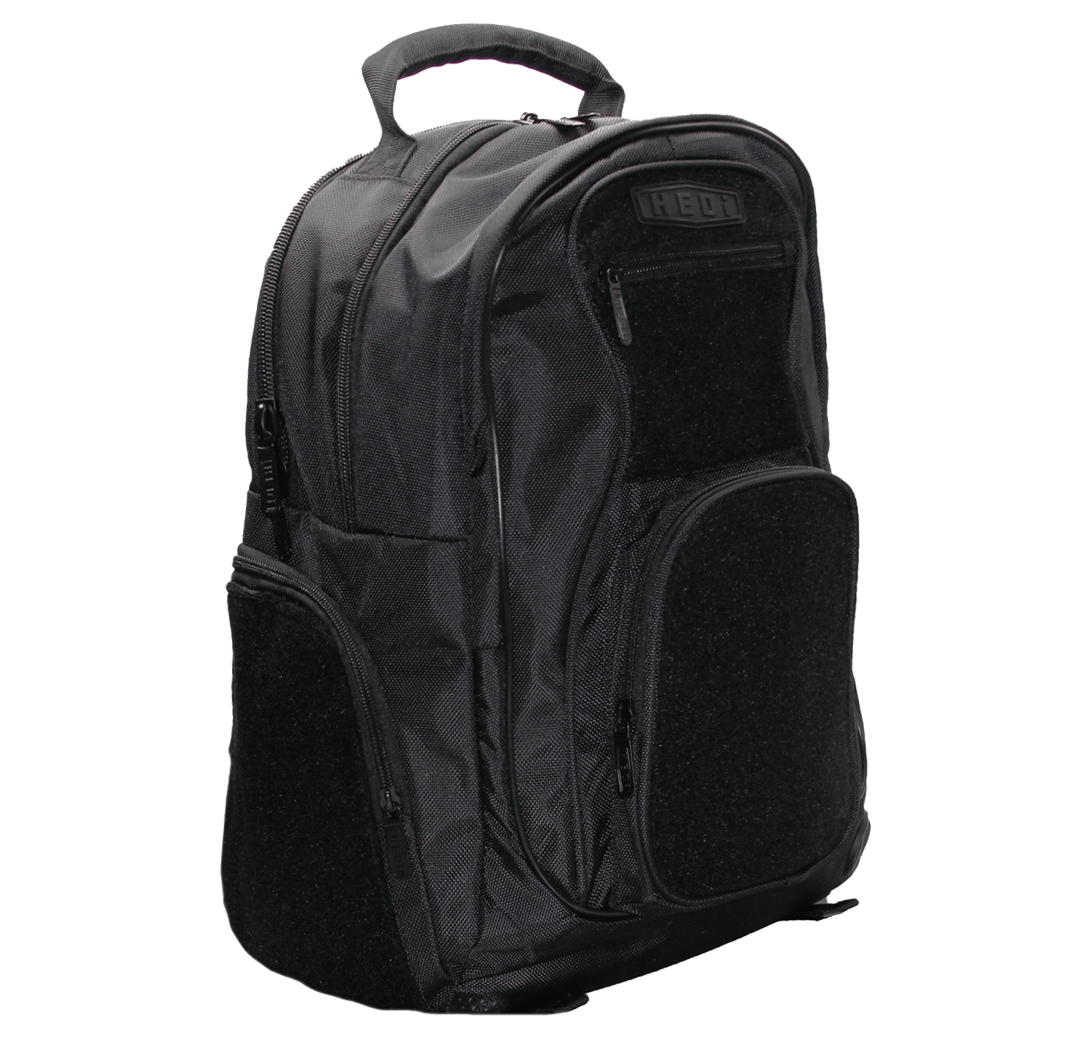 HEDi-PACK TRAIL BLAZER (Black) - Hook & Loop (Loop) Backpack