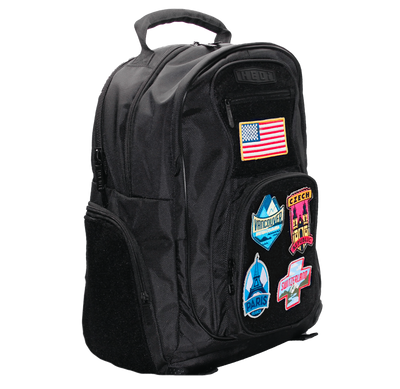 HEDi-PACK TRAIL BLAZER (Black) - Hook & Loop (Loop) Backpack