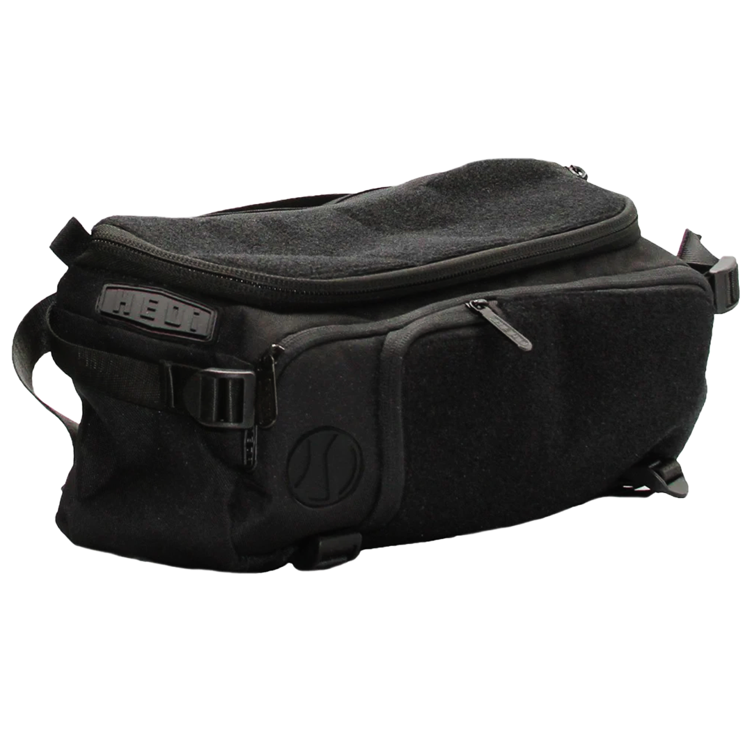 HEDi-PACK TRAVELER (Black) - Hook & Loop (Loop) Backpack