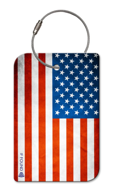 USA QR Code Luggage Tag