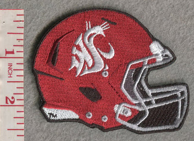 Washington State University Helmet Patch 2. 5”H x 3. 375”W