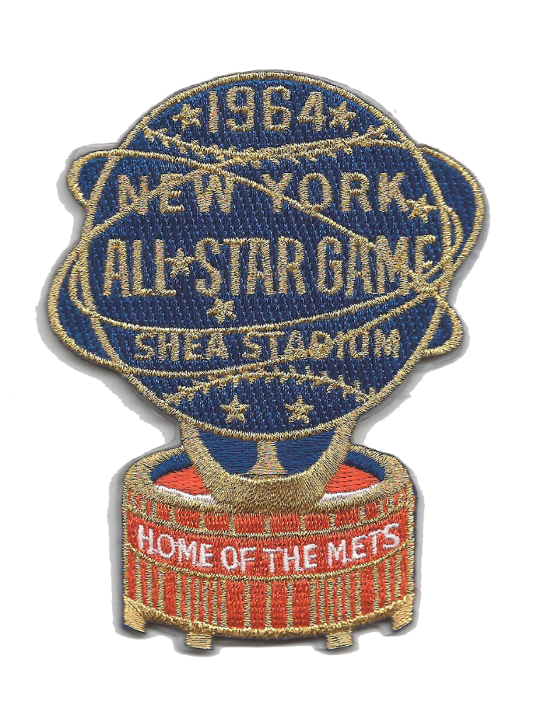 1964 MLB All Star Game 4" Tall Patch