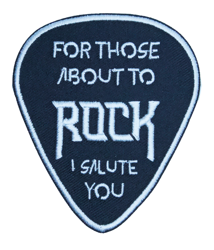 ACDC I Salute You Patch