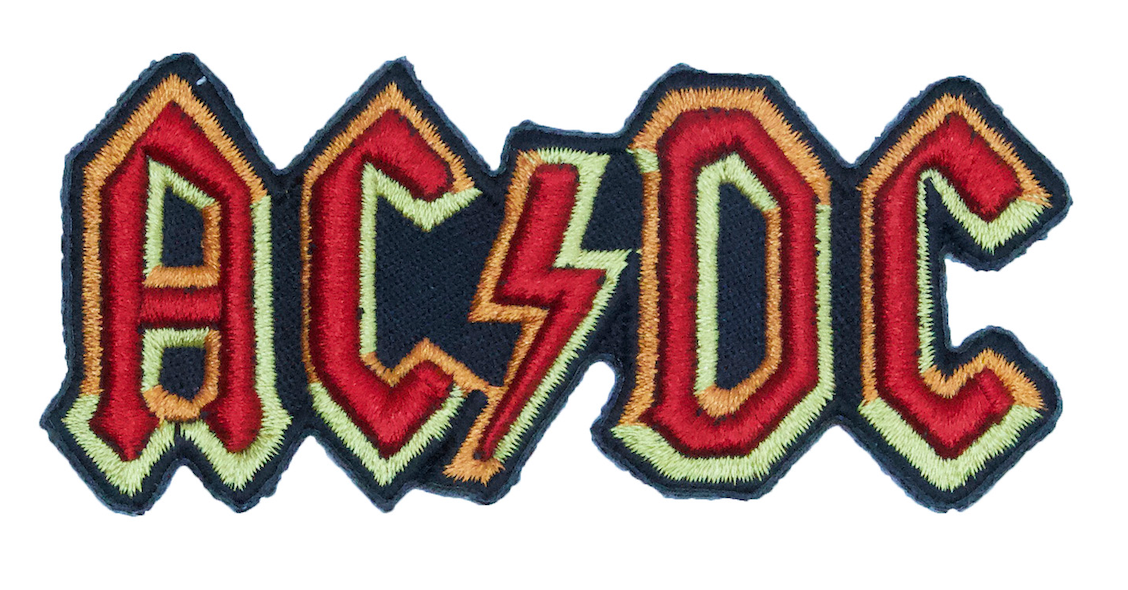 ACDC Red Logo Patch