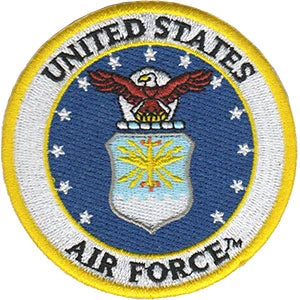 US Air Force 3" Round Patch