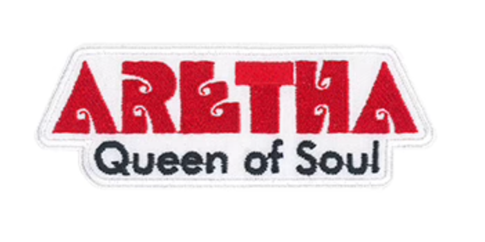 Aretha Franklin Aretha 4.5"x 1.6" Patch