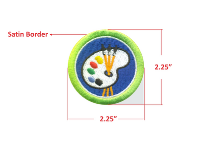 Boy Scouts of America Art 2.25" x 2.25" Patch