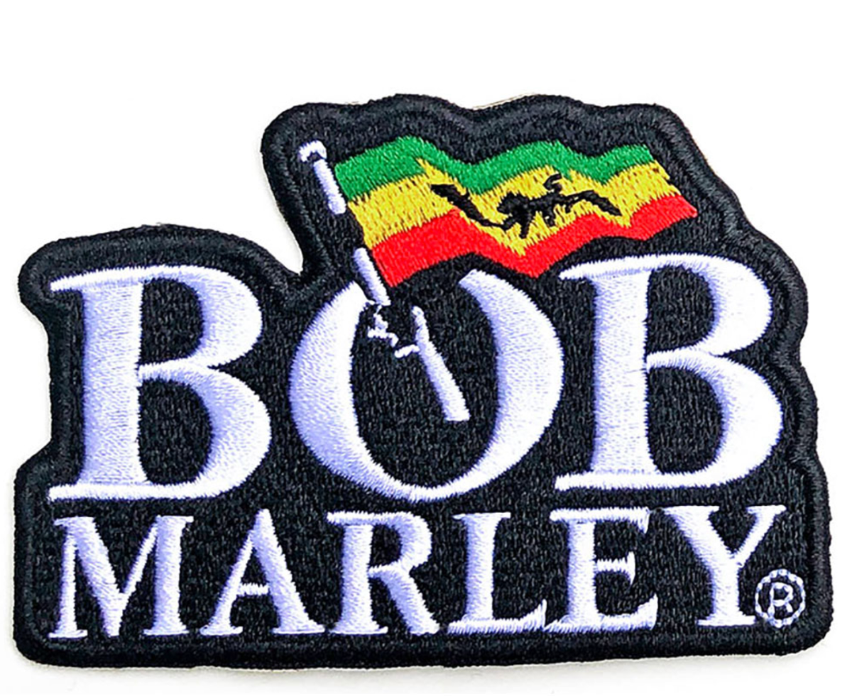 Bob Marley Standard Patch_3.25"W x 2.25"H
