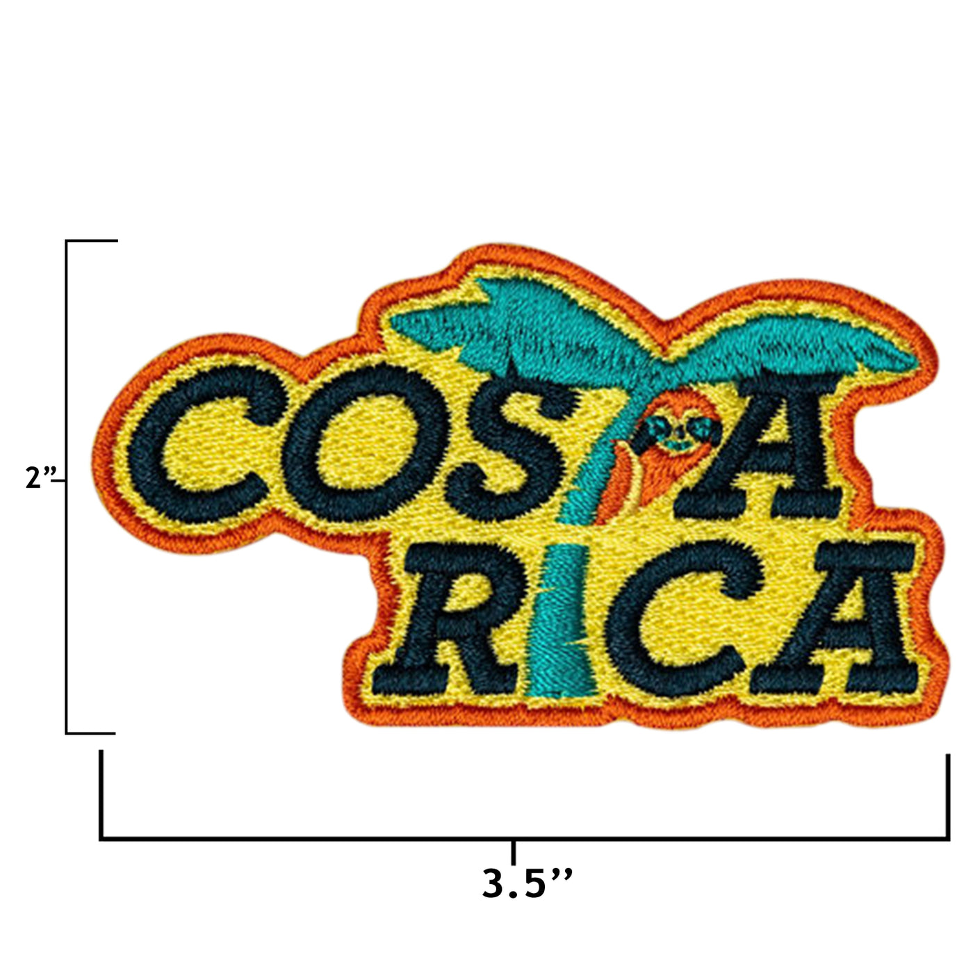 Costa Rica Hook Patch