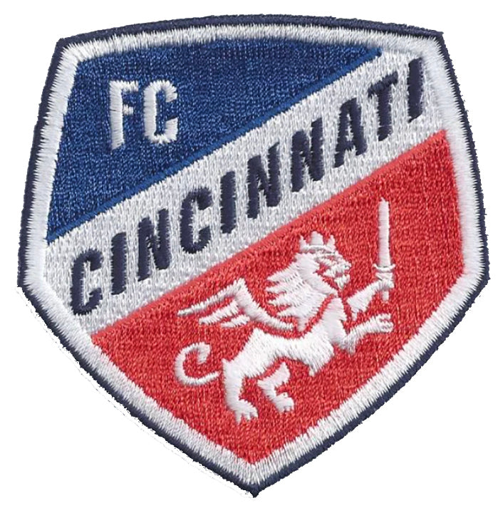 FC Cincinnati iron-on patch, HEDiGEAR