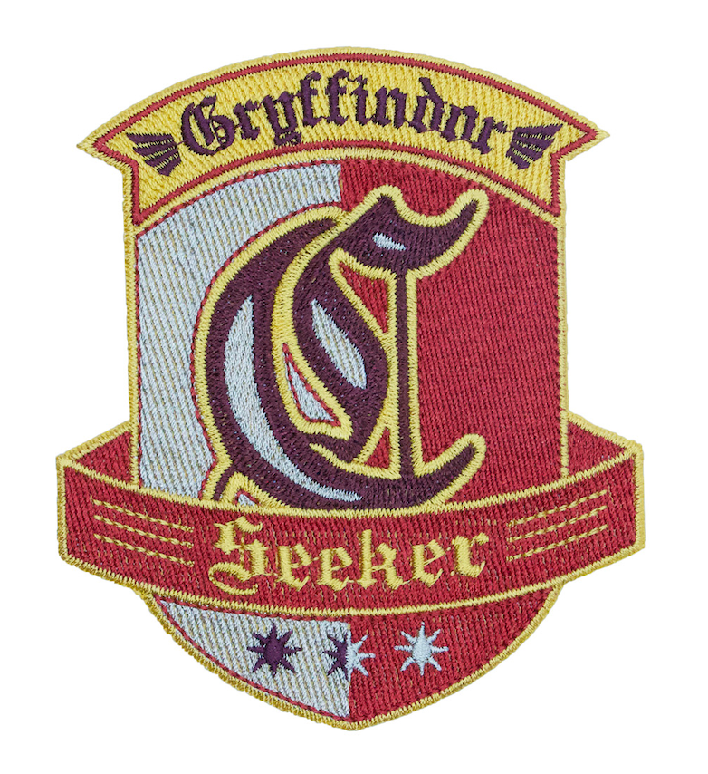 Harry Potter Gryffindor Seeker Embroidered Patch