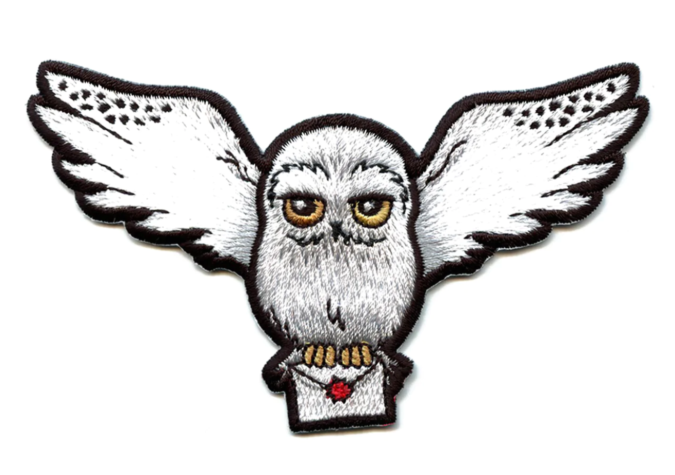 Harry Potter Hedwig Embroidered Iron-on Patch