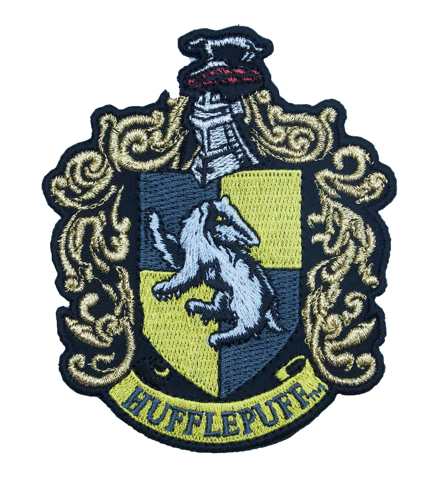 Harry Potter Hufflepuff Crest Embroidered Patch