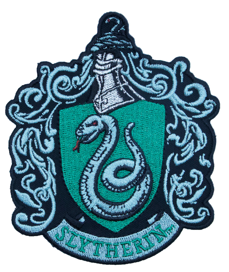 Harry Potter Slytherin Crest Embroidered Patch