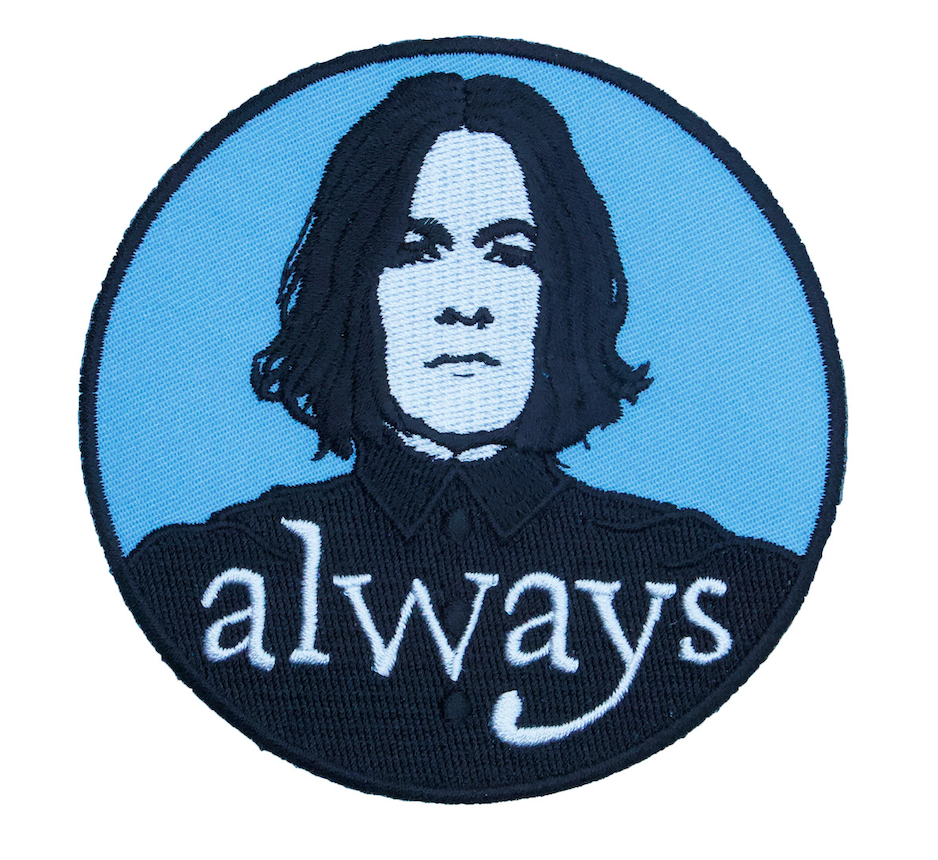 Harry Potter Snape Always Embroidered Patch