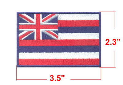 USA Hawaii State Flag Patch