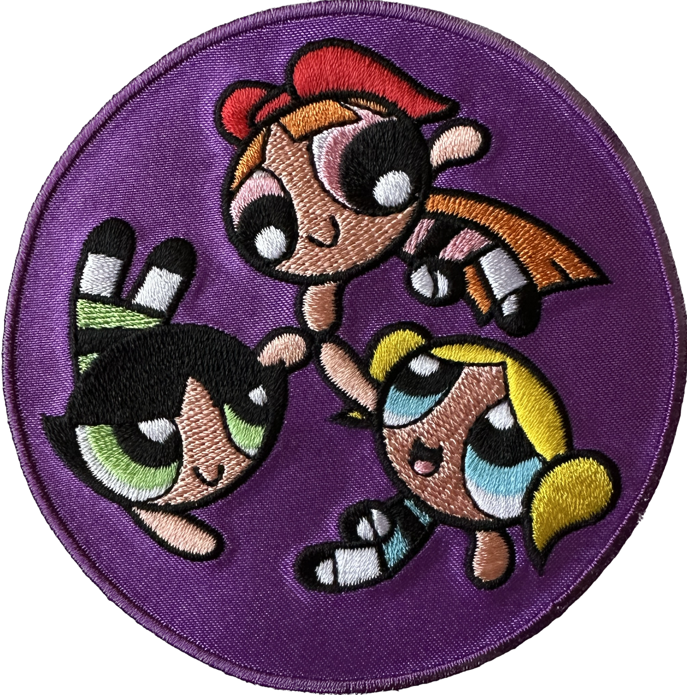 Powerpuff Girls on Circle Patch