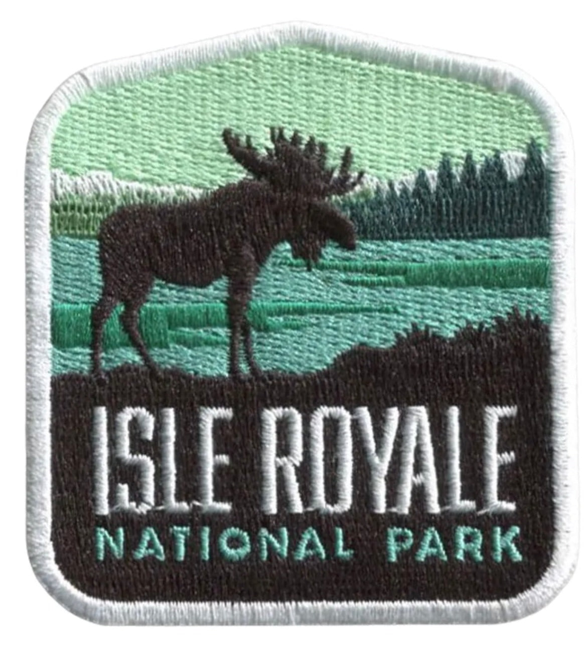 Isle Royale National Park Hook Patch