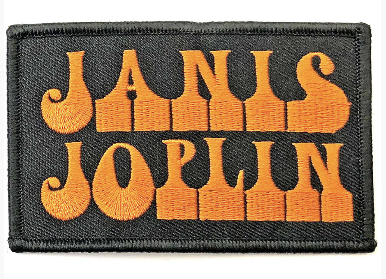 Janis Joplin Standard Patch- Logo