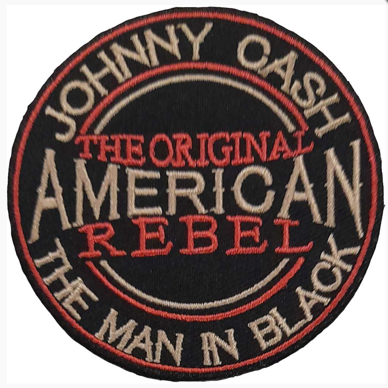 Johnny Cash Standard Patch- American Rebel
