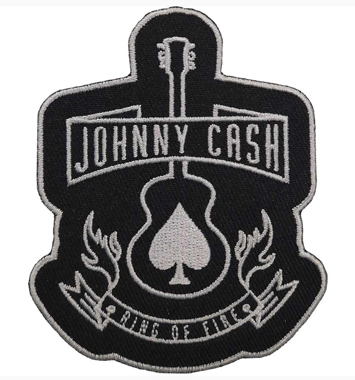 Johnny Cash Standard Patch- Guitar