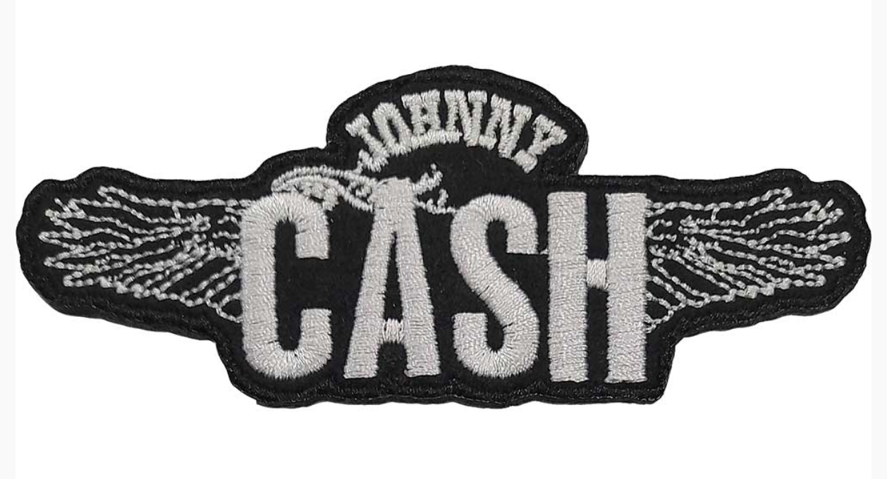 Johnny Cash Standard Patch- Wings