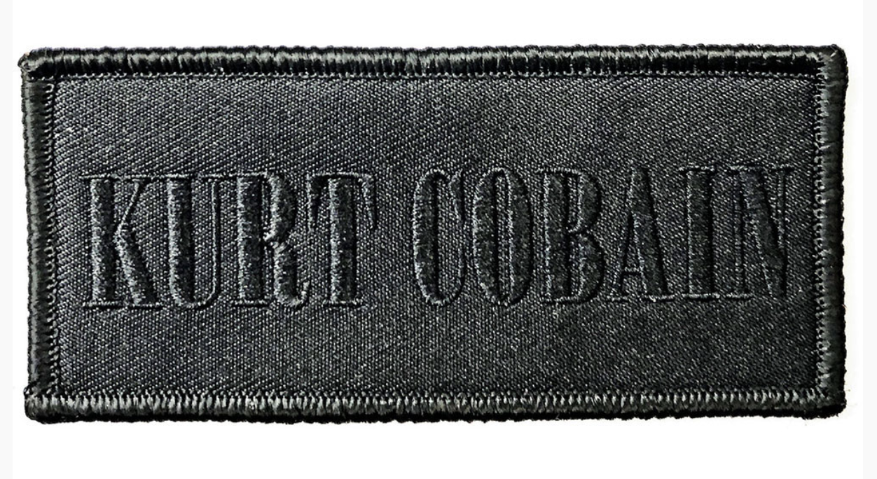 Kurt Cobain Standard Logo Patch