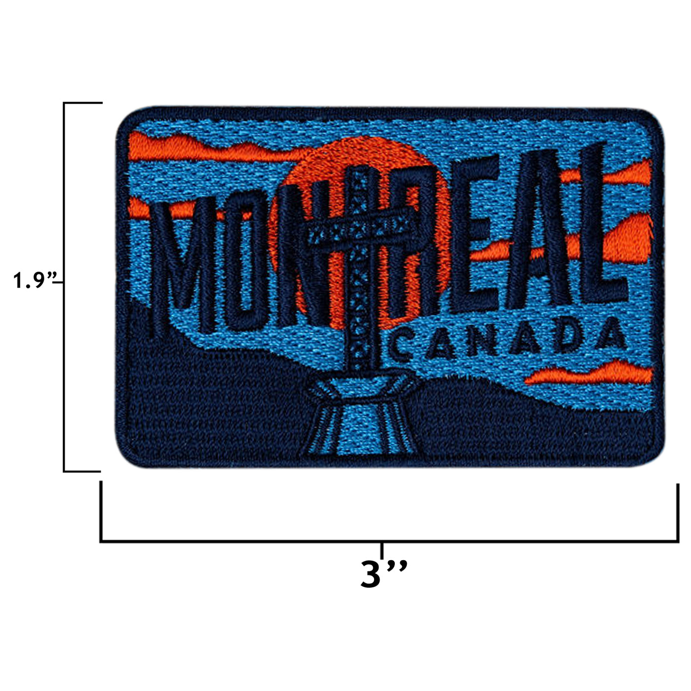 Montreal Quebec Hook Patch