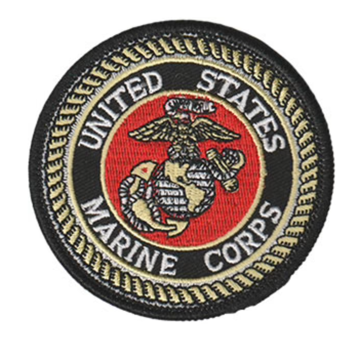 US Marine Corps 3" Round Patch