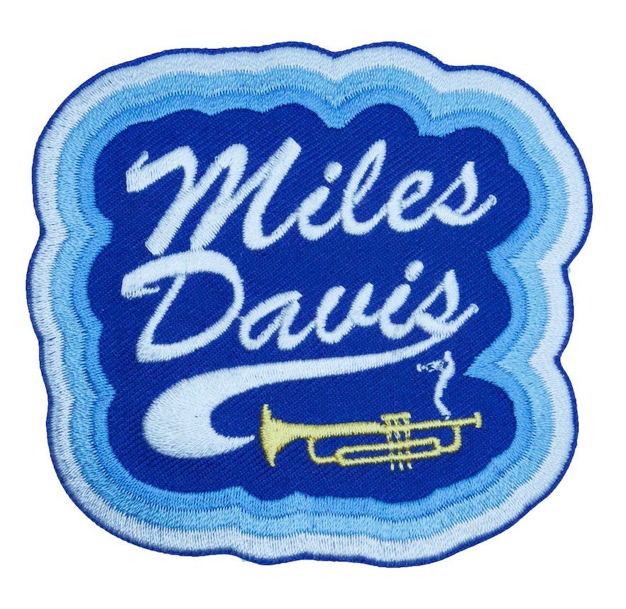 Miles Davis Embroidered Patch