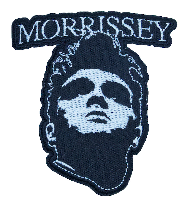 Morrissey B&W Face Patch