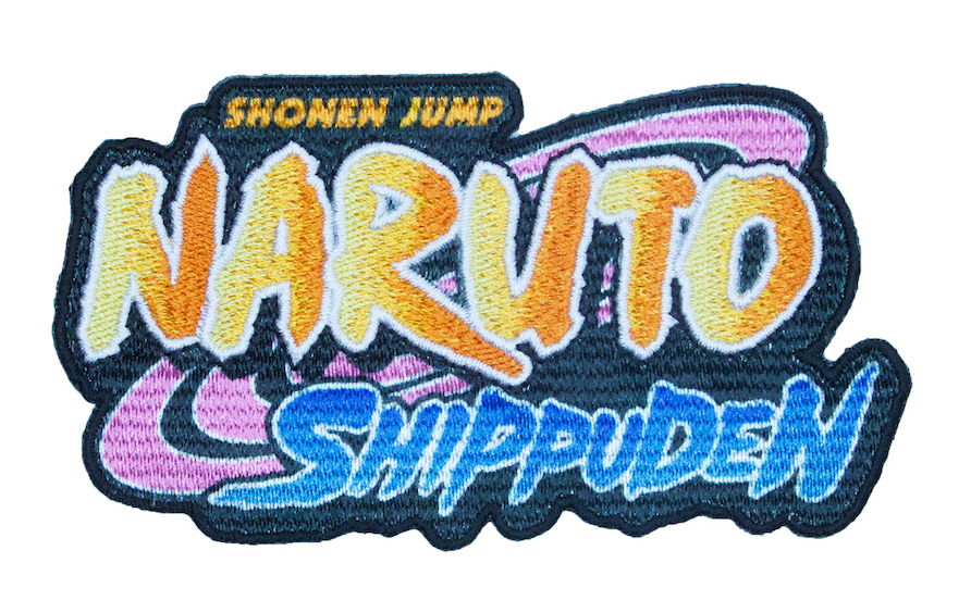 Naruto Shippuden Shonen Jump Anime Logo Patch