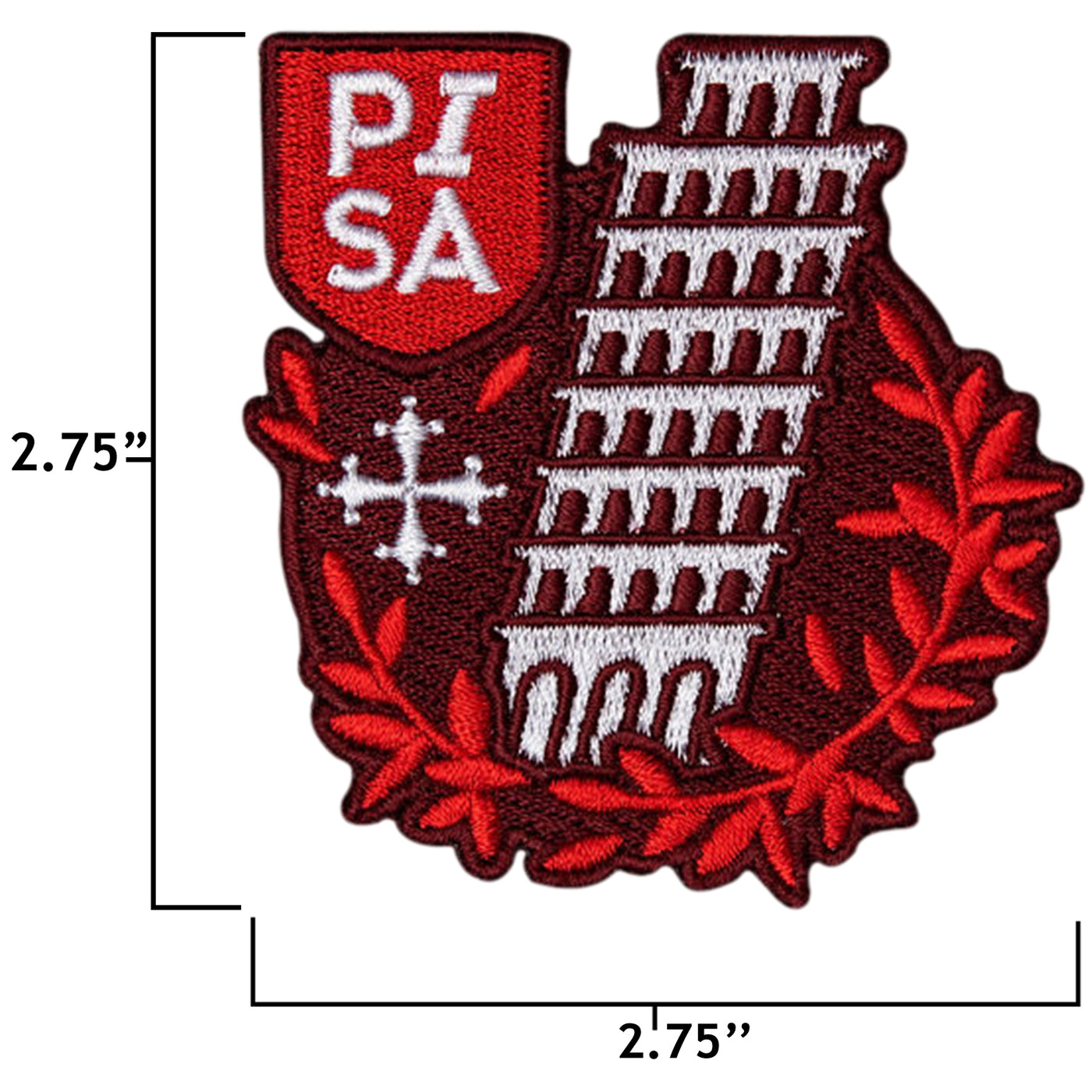 Pisa Italy Hook Patch