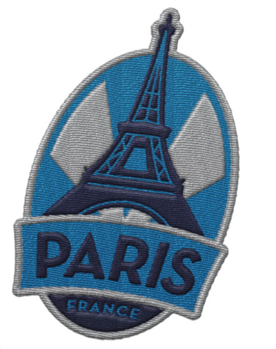 Paris France Hook Patch