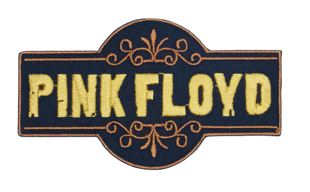 Pink Floyd Fancy Logo 3.5"x 2" Patch