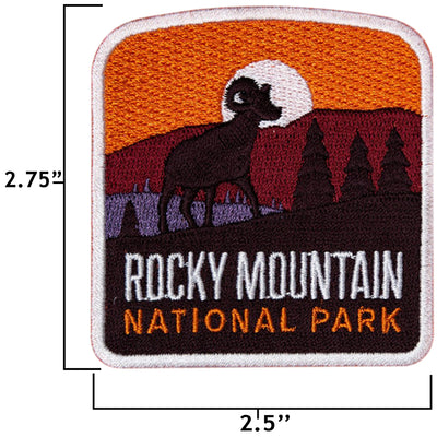 Rocky Mountain National Park Hook Patch