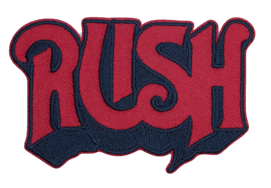 Rush Logo 4"x 2.5" Patch