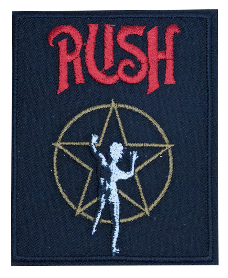 Rush Starman Album 2.8"x 3.4" Patch