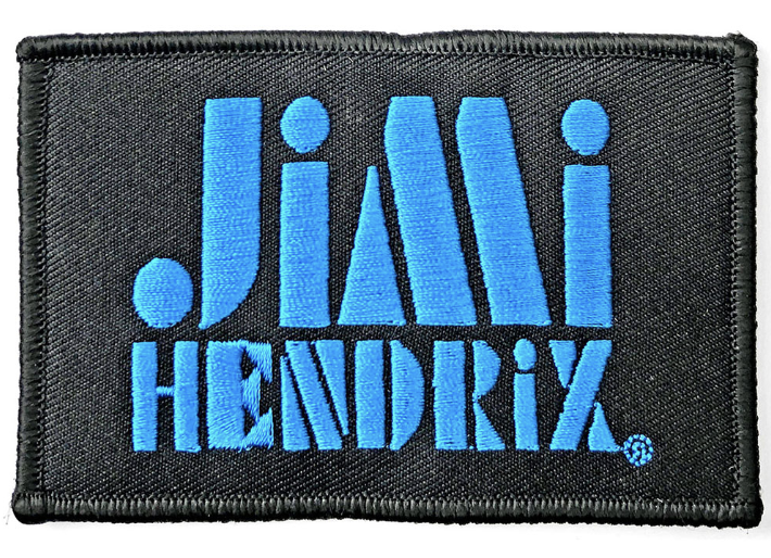 Jimi Hendrix Standard Patch- Stencil Logo