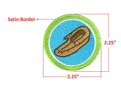 Boy Scouts of America Leatherwork 2.25" x 2.25" Patch