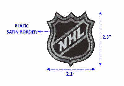 NHL Logo 2.1"W x 2.5"H Crest Patch