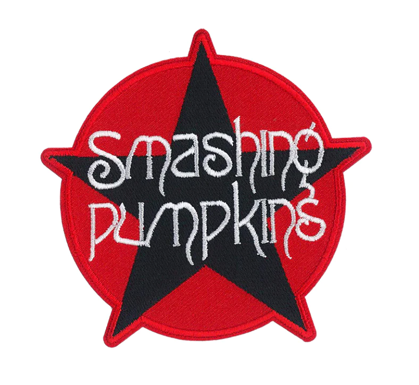 Smashing Pumpkins Star Logo 3.75 x 3.5" Patch