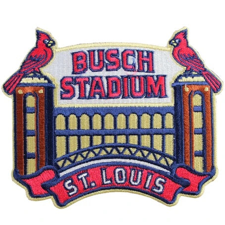 St Louis Cardinals Busch Stadium 4.5" Wide Patch