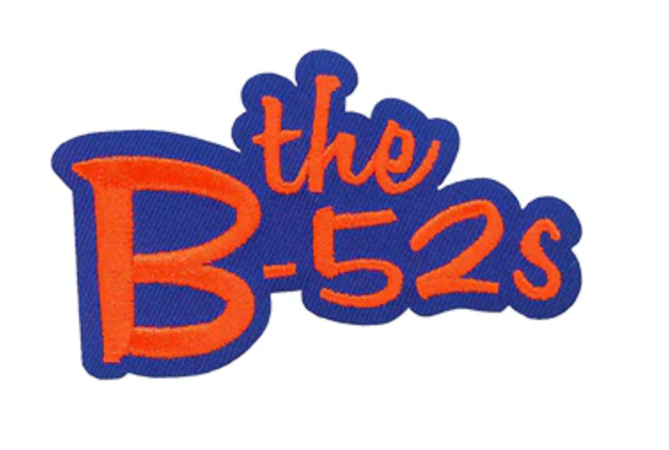The B-52's Logo 3.6"x2.25" Patch