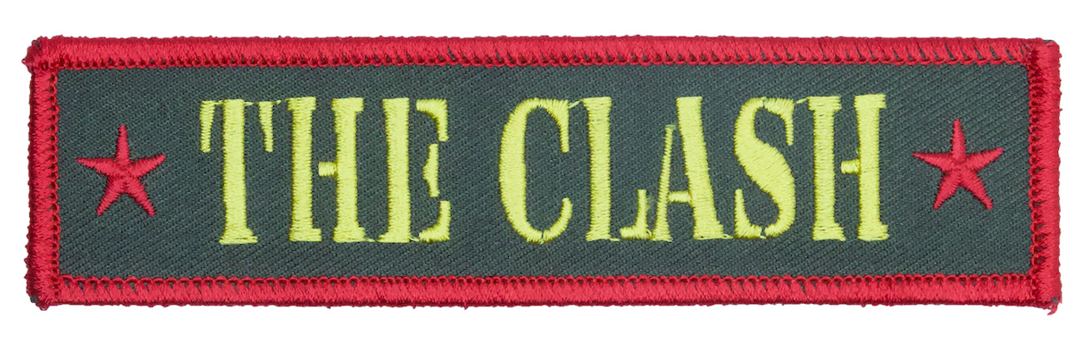 The Clash Army Logo 5"x 1.3" Patch