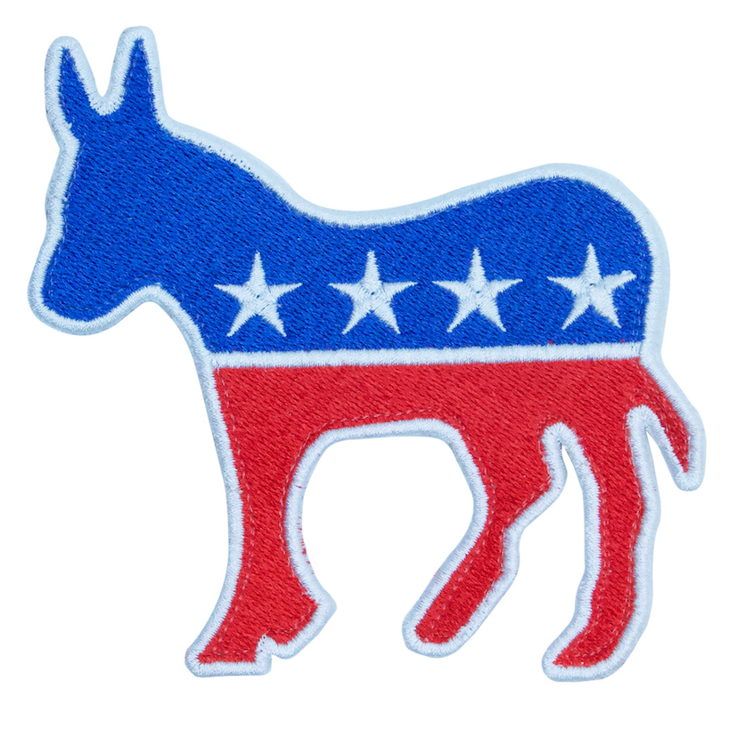 US Democrat Donkey Patch